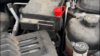 Jump start GMC Terrain  1 min video [upl. by Xever]