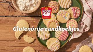 Koopmans Glutenvrije Basismeel Zandkoekjes [upl. by Annayek]