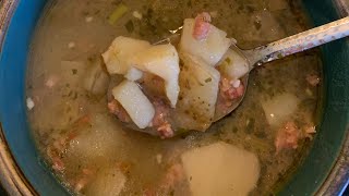 My Version of Irish Coddle Sausage and Potato SoupStew The Kneady Homesteader [upl. by Yma]