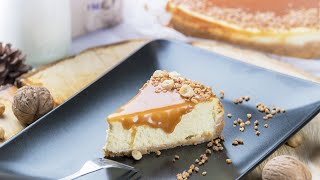 Zdravější slazení  Nerozhodný cheesecake  recept na cheesecake se slaným karamelem [upl. by Eedyaj]