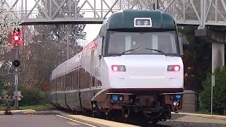 Amtrak Cascades 508 in Salem Oregon [upl. by Panaggio620]