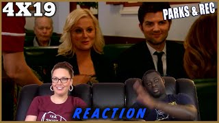 Parks and Recreation 4x19 Live Ammo Reaction FULL Reactions on Patreon [upl. by Jeramey]