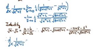 First principles differentiation examples [upl. by Farhsa]