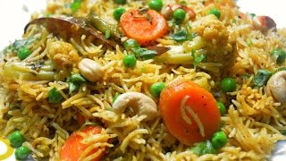 Quick Vegetable Biryani vegetable Biryani in Pressure CookerPressure cooker Biryani Easy Recipe [upl. by Zach466]