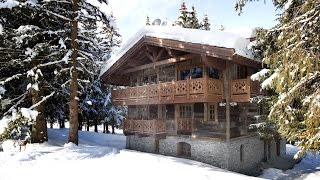 Chalet Gentianes  Luxury Ski Chalet Courchevel France [upl. by Imuyam]