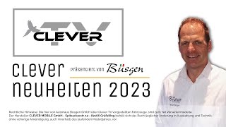 CLEVER Neuheiten 2023 Caravan Salon Düsseldorf [upl. by Ahsimin]