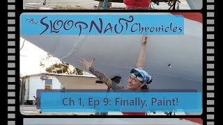 BOAT YARD Using a twopart EPOXY PAINT from Sherwin Williams for a STEEL SAILBOAT  CH1 EP9 [upl. by Sulihpoeht]