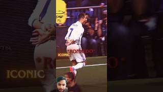 Ronaldo ionic celebration 💀 ronaldo viralvideo cr7shorts [upl. by Etom499]