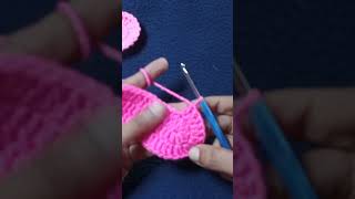 Crochet shoes  part 13  easy tutorial  shorts fyp [upl. by Lesab]