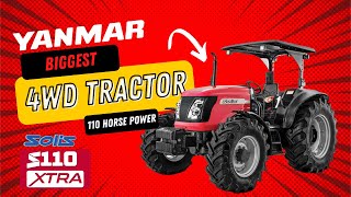 YANMAR OFFERS BIGGEST TRACTOR 110 HORSE POWER [upl. by Jaela106]