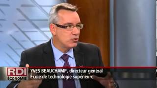 RDI Économie  Entrevue Yves Beauchamp [upl. by Aneeuqal141]