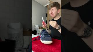 Shoelace magic trick tutorial shorts [upl. by Kayley]