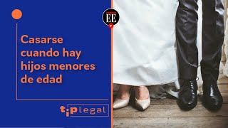 ¿Cuáles son los requisitos para casarse si hay hijos menores de edad  Tip Legal  El Espectador [upl. by Helga739]