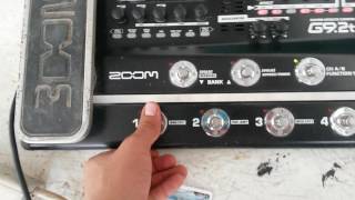 Prueba de pedalera ZOOM G92tt [upl. by Boeke]