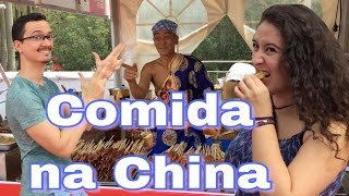 FESTIVAL DE COMIDA NA CHINA [upl. by Elleryt]