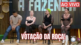 🔴 A FAZENDA 16  FORMAÇÃO DE ROÇA AO VIVO COM SURPRESAS NO LAMPIÃO [upl. by Inohtna753]