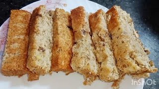 Banana Walnut Bread Special Banana Nut Bread Recipe [upl. by Mikahs]