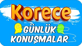 10 dkda Korece Günlük Konuşmalar [upl. by Rodge]