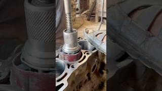 Sleeve polishing  cylinder honing shortsfeed [upl. by Aisats]