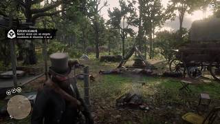 Red Dead Redemption 2 Weapons Expert Challenge 6  Kill 4 enemies with a stick of dynamite [upl. by Iral]