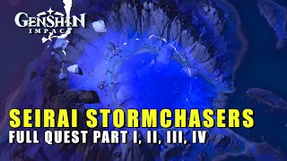 Seirai Stormchasers  World Quest  Genshin Impact [upl. by Kurtz]