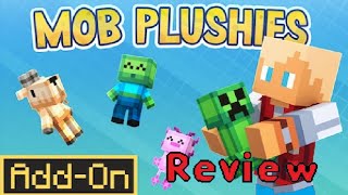 Minecraft Bedrock addon mod review Mob Plushies [upl. by Rausch609]