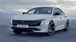 New PEUGEOT 508 PSE facelift 2023 revealed  First Look Interior Exterior [upl. by Adnauq13]