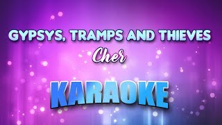 Cher  Gypsys Tramps And Thieves Karaoke amp Lyrics [upl. by Akerdnuhs715]