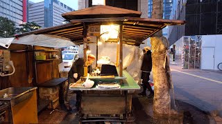 爆ウマ肉豆腐！だし巻き玉子！屋台一筋で生きる大将が営む深夜のラーメン屋台丨Japanese Street Food [upl. by Matuag559]