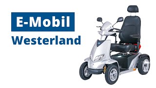 AKTIV Elektromobil Westerland │ Großer Scooter mit TopAusstattung [upl. by Elleinod73]