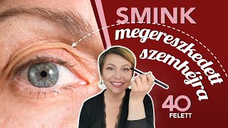 SMINK MEGERESZKEDETT SZEMHÉJRA [upl. by Calida623]