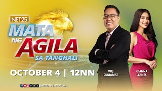 Mata ng Agila sa Tanghali  October 4 2024 [upl. by Geminian]