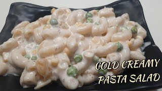 Cold Creamy Pasta Salad  Mayonnaise Macaroni Salad Recipe  Cold Pasta Salad  Italian Pasta Salad [upl. by Tyson158]