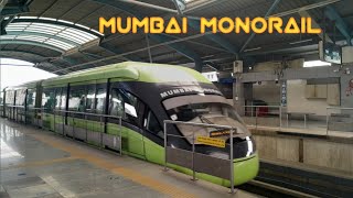 Mumbai Monorail Full Details And Tour🚝 vlog mumbai monorail [upl. by Eizle]