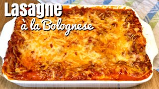 Lasagne Bolognese mit Bechamelsauce [upl. by Llatsyrk]