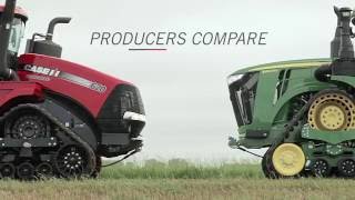 Case IH Steiger Quadtrac vs John Deere 9RX Preview [upl. by Eiblehs]