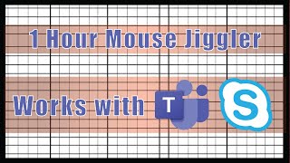 Mouse Jiggler 1 Hour  Keep Computer Awake  Mouse Mover [upl. by Athena]