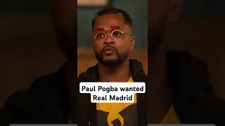 Patrice Evra on Paul Pogba to Real Madrid 😱 ❌️ football shorts realmadrid trending fyp [upl. by Ahsilyt]