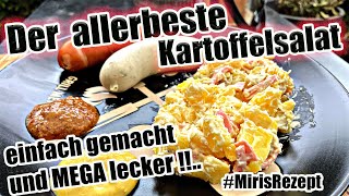 Der allerbeste Kartoffelsalat mit Würstchen so gehts   The BBQ BEAR [upl. by Elleoj]