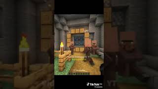 Video Sepura di YT remanrhn Menuju Bawah Tanah Para Villager minecraft [upl. by Boeschen]