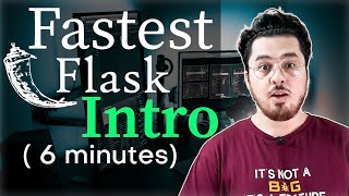 Flask in 6 Minutes 🔥 [upl. by Yatnoed728]