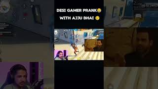 Desi gamer prank with ajju bhai 😢 desigamer shorts [upl. by Anadroj419]