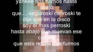 Seguroski Letra Daddy Yanke wmv [upl. by Lauhsoj114]