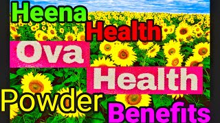 Ova Health powder ki BenefitsHeena health fertility kitMrs Anu Vlog [upl. by Ailimaj]