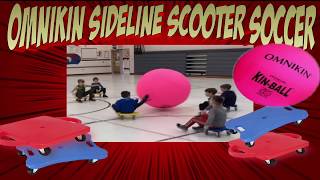 Omnikin Sideline Scooter Soccer [upl. by Mehalek]