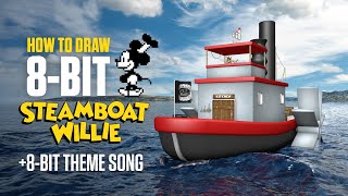 8Bit Steamboat Willie 8Bit Theme Song [upl. by Weiman]