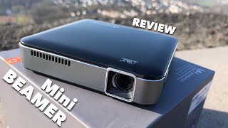 Ein echter MINI Beamer  Apeman M4 DLP im Test  Kleines Gimmick oder großes Kino  REVIEW [upl. by Yousuf976]