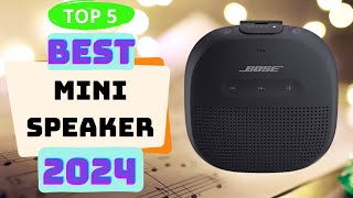 5 Best Mini Speaker 2024  The 2024 Top 5 Picks [upl. by Weiner699]