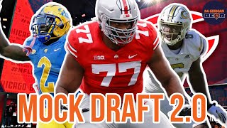 2023 Chicago Bears 7 Round Mock Draft 20 Post Free Agency  Bears Draft [upl. by Kciderf785]