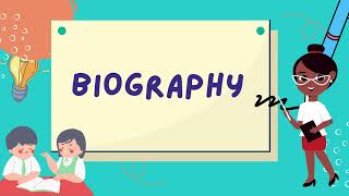 Biography  How to write a Biography about a famous person [upl. by Anihsat]